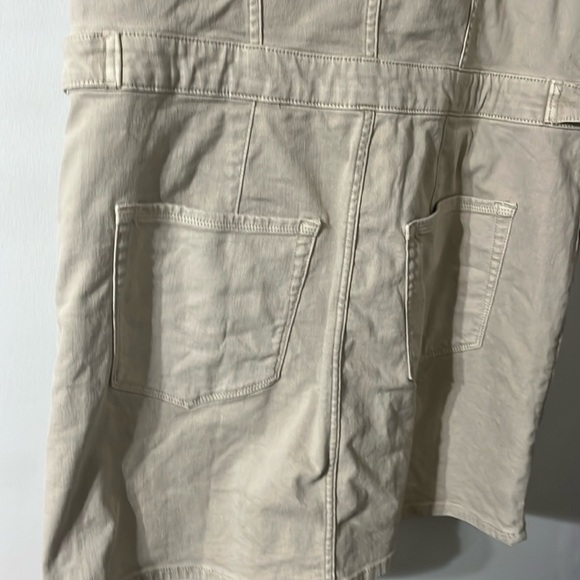 Good American Khaki Denim Mini Dress NWT (XXL) - Picture 5 of 7